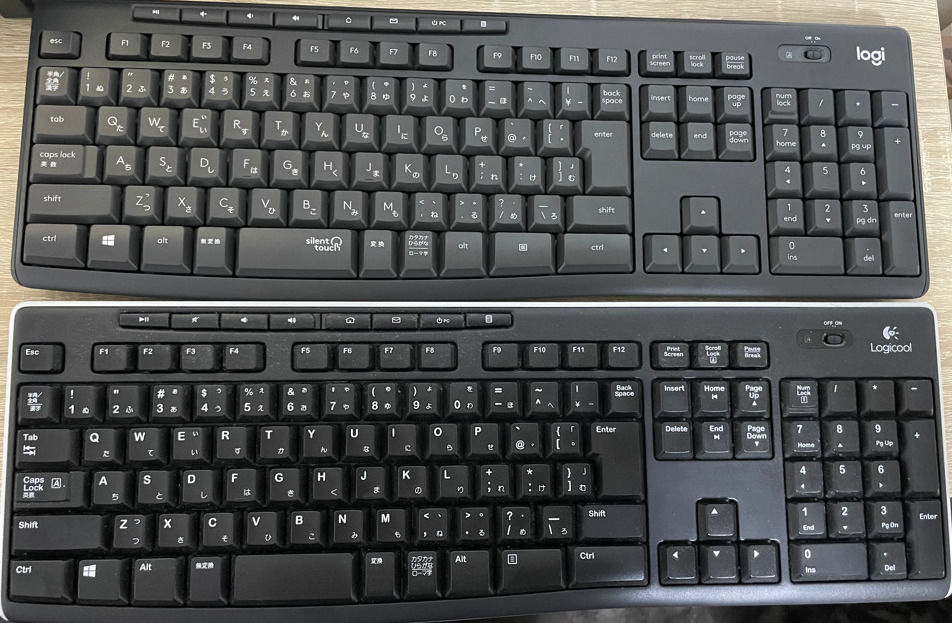 ロジクール K295とK270・K275の違いを紹介！どっちのワイヤレスキーボードがおすすめ？